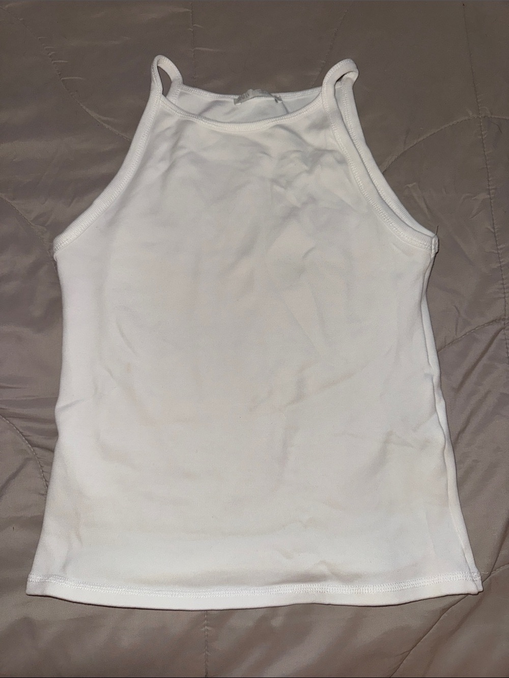 Zara White Tank Top